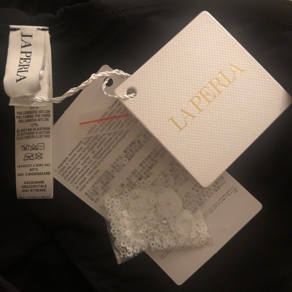 La Perla black underwired swimsuit